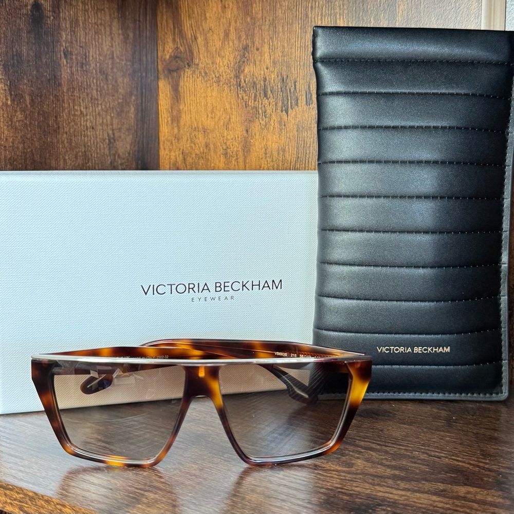 Victoria Beckham Brown Tortoise Shell Sunglasses BNIB
